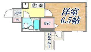 エスリード三宮第2【6階】の間取り