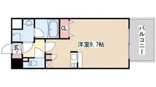 エイペックス神戸みなと元町CoastLine【7階】の間取り