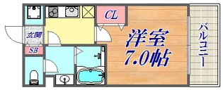 セレニテ神戸西クレア【3階】の間取り