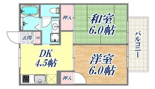 ピアン広町【2階】の間取り