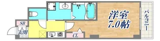 クレアドル須磨【2階】の間取り