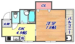 BALOH KONAN【4階】の間取り