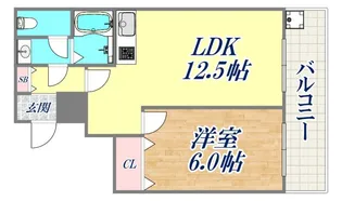 白蘭マンション【3階】の間取り