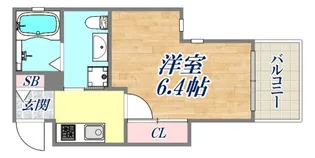 アクエリアス神戸【2階】の間取り