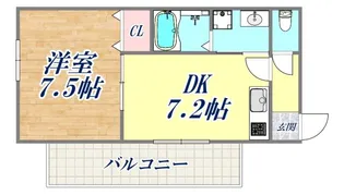 プルミエール上沢【5階】の間取り