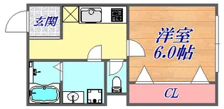 リノスタイル布引【1階】の間取り