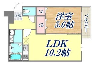 フジパレス兵庫須佐野2番館【3階】の間取り