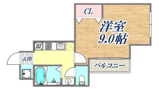 MASANI三宮【9階】の間取り