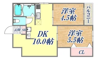 第一永光マンション【3階】の間取り
