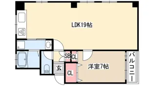 カーサフォルツァ【2階】の間取り