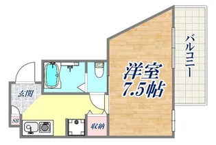 アールヴィラージュ【2階】の間取り