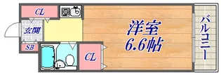 ベルコート春日野道【5階】の間取り