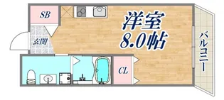 Giulia須磨浦3【3階】の間取り