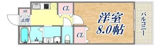 ヴィラ月見山【2階】の間取り