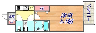 ファーストステージ神戸ハーバーランド【8階】の間取り