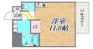 Kitano Flats Plus【5階】の間取り