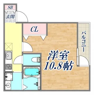 フジパレス東灘2番館【1階】の間取り