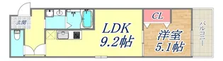 フジパレス神戸大倉山【1階】の間取り