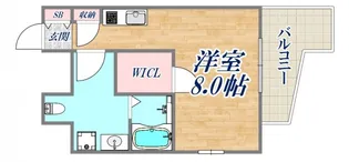 シャロン灘【5階】の間取り