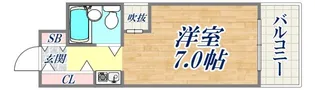 ベルコート春日野道【3階】の間取り