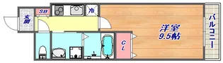 パレス東洋神戸5号館【3階】の間取り
