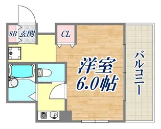 ジョイフル六甲5【2階】の間取り