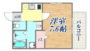 ワコーレヴィータ神戸駅WEST【2階】の間取り