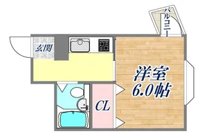 北野ハウス【1階】の間取り