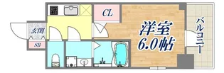 エスリード神戸ハーバークロス【9階】の間取り
