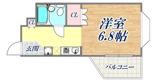 サンクラッソ阪急六甲駅前EAST【5階】の間取り