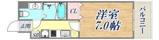 アプリーレ神戸元町【7階】の間取り