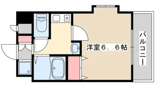 エステムコート新神戸エリタージュ【10階】の間取り