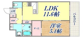 グレイスガーデン【1階】の間取り
