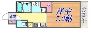 レジデンス神戸グルーブHarborWest【2階】の間取り