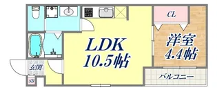 ALEGRIA垂水【1階】の間取り