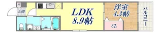 ALEGRIA垂水【1階】の間取り