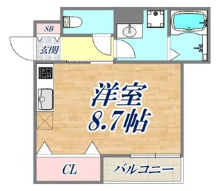 ARPEGGIO西代【1階】の間取り