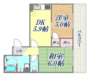 A.S.ONE【2階】の間取り