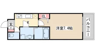 レジュールアッシュ神戸元町【9階】の間取り