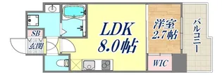 セレニテ神戸西エクラ【13階】の間取り