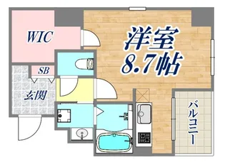 カノン甲南山手【3階】の間取り
