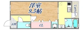 ヒルズコート【3階】の間取り