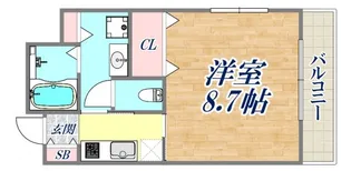 宝ビル【5階】の間取り