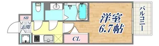 アドバンス神戸マーレ【3階】の間取り