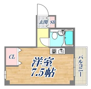 エンゼルマリン元町【3階】の間取り