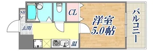 サンロイヤル八幡【1階】の間取り