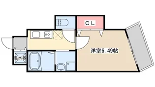 アネスト神戸西元町【8階】の間取り