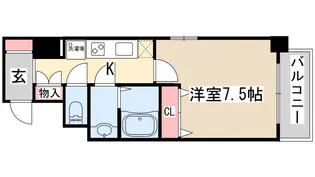 フロイデ【12階】の間取り