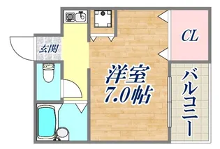 ピュア・エスペラント【3階】の間取り