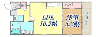 BENE OKAMOTO【3階】の間取り